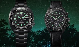 Seiko Prospex adds two creations to The Black Series