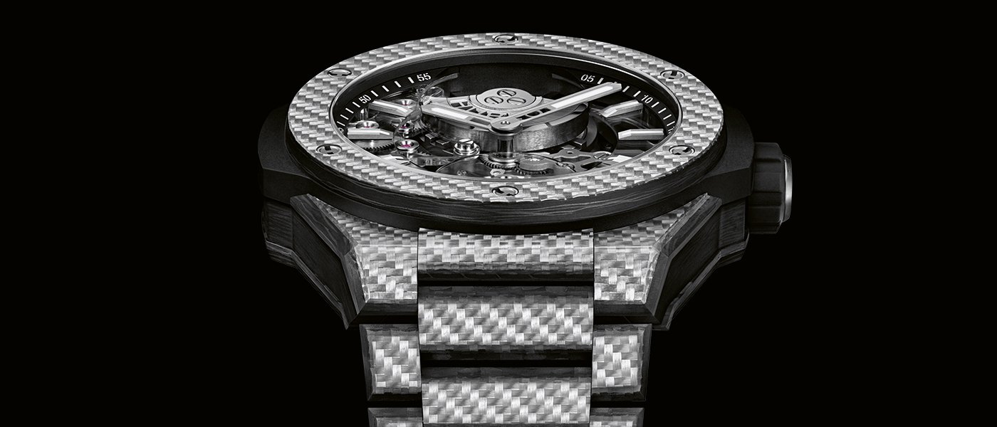 Hublot Big Bang Integrated Tourbillon Automatic Full Texalium-Carbon