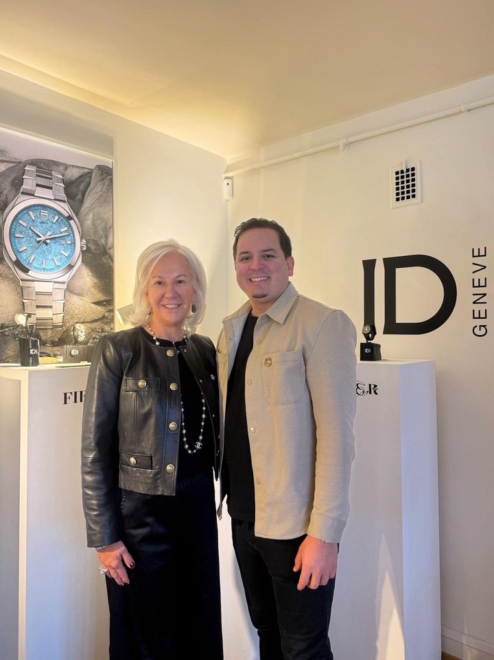Iris Van der Veken, Executive Director and Secretary General of Watch & Jewellery Initiative 2030 (WJI 2030), and Nicolas Freudiger, Founder and CEO of ID Genève.