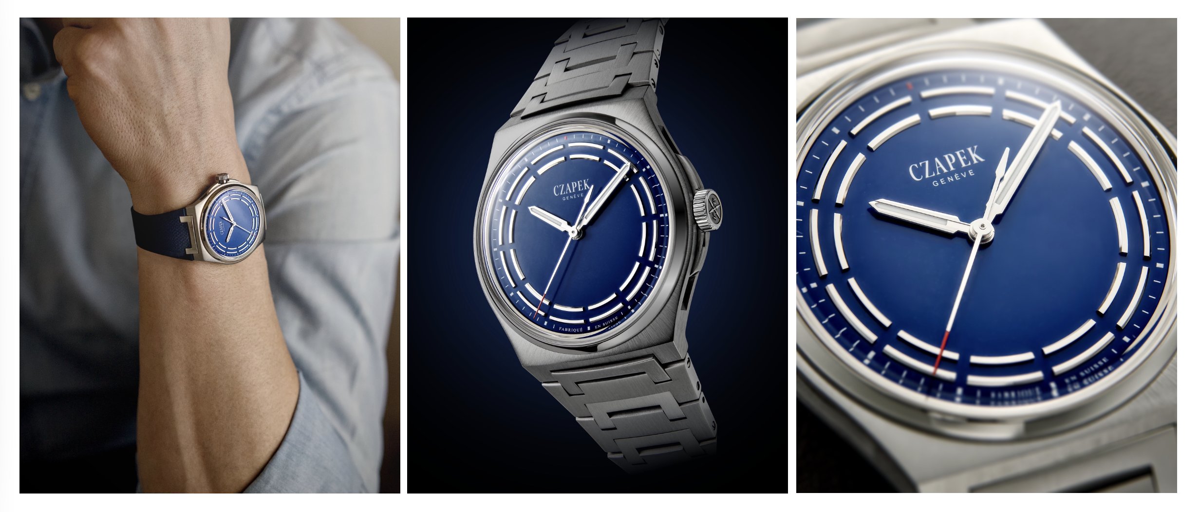 Czapek reinterprets the Antarctique in titanium