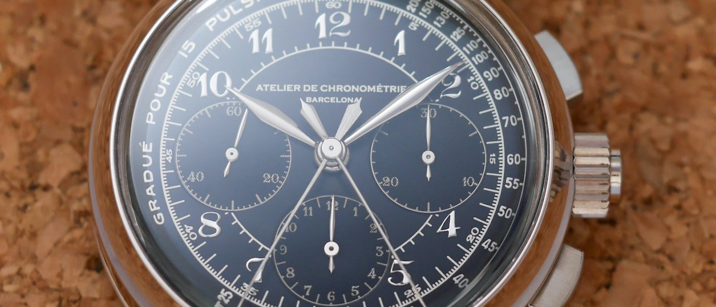 Atelier de Chronométrie #8 Split-seconds chronograph