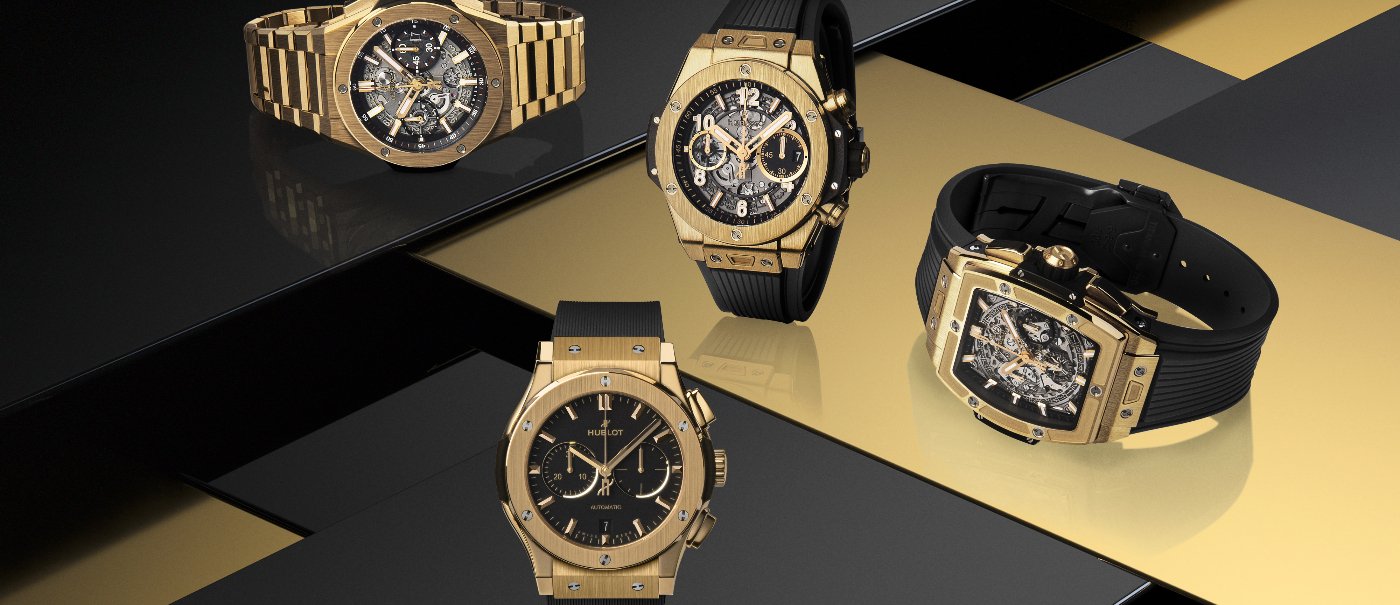 Hublot's new take on yellow gold