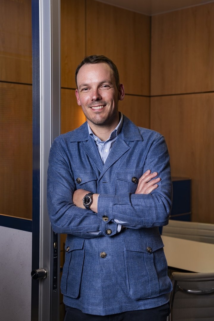 Romain Marietta, Zenith's Chief Product Officer. He joined the manufacture twenty years ago at the age of 23 and has remained there ever since - a level of longevity that has become increasingly rare in the industry.