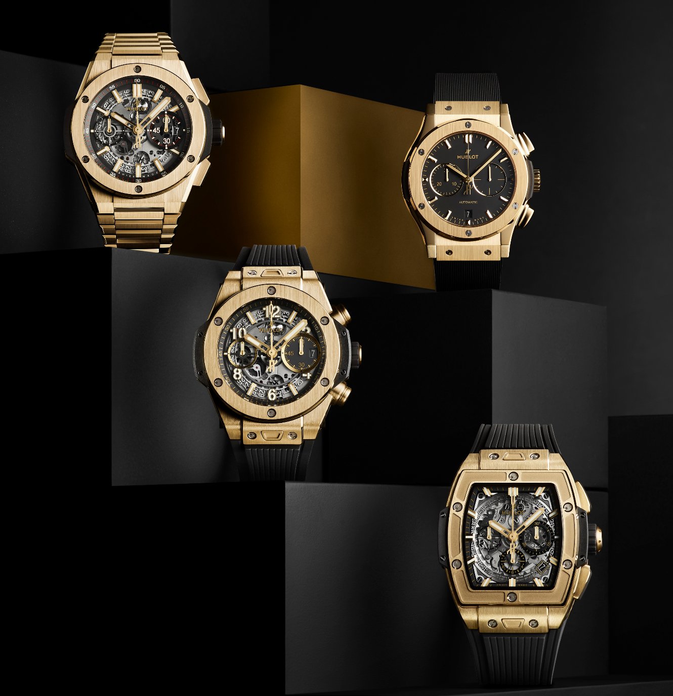 Hublot's new take on yellow gold