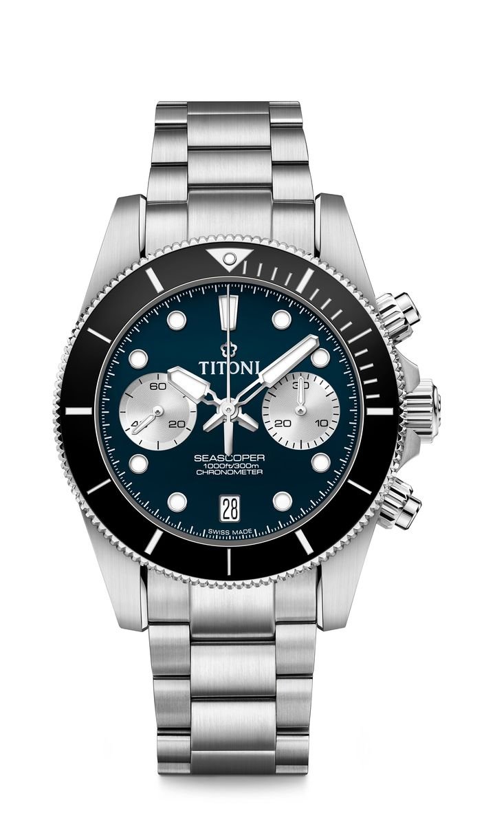 Introducing the Titoni Seascoper 300 Bi-Compax Chronograph