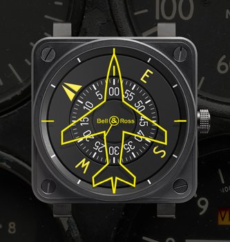 BR01-94 FLIGHT COMPASS by Bell & Ross