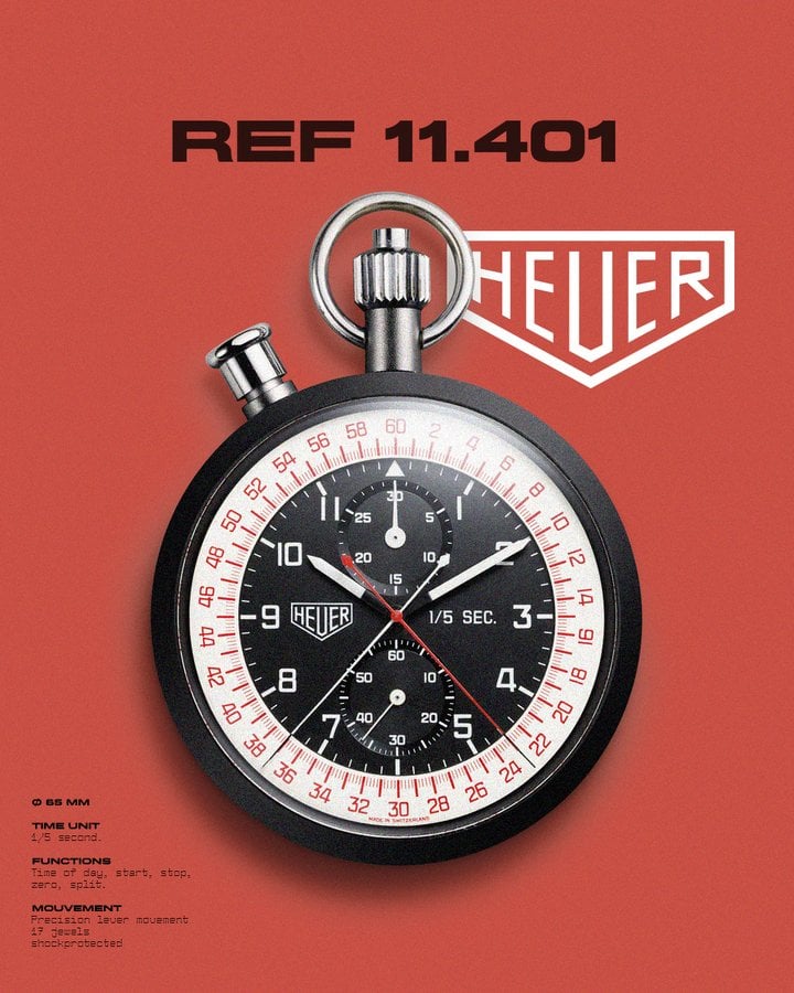 TAG Heuer back as official timekeeper for Formula 1