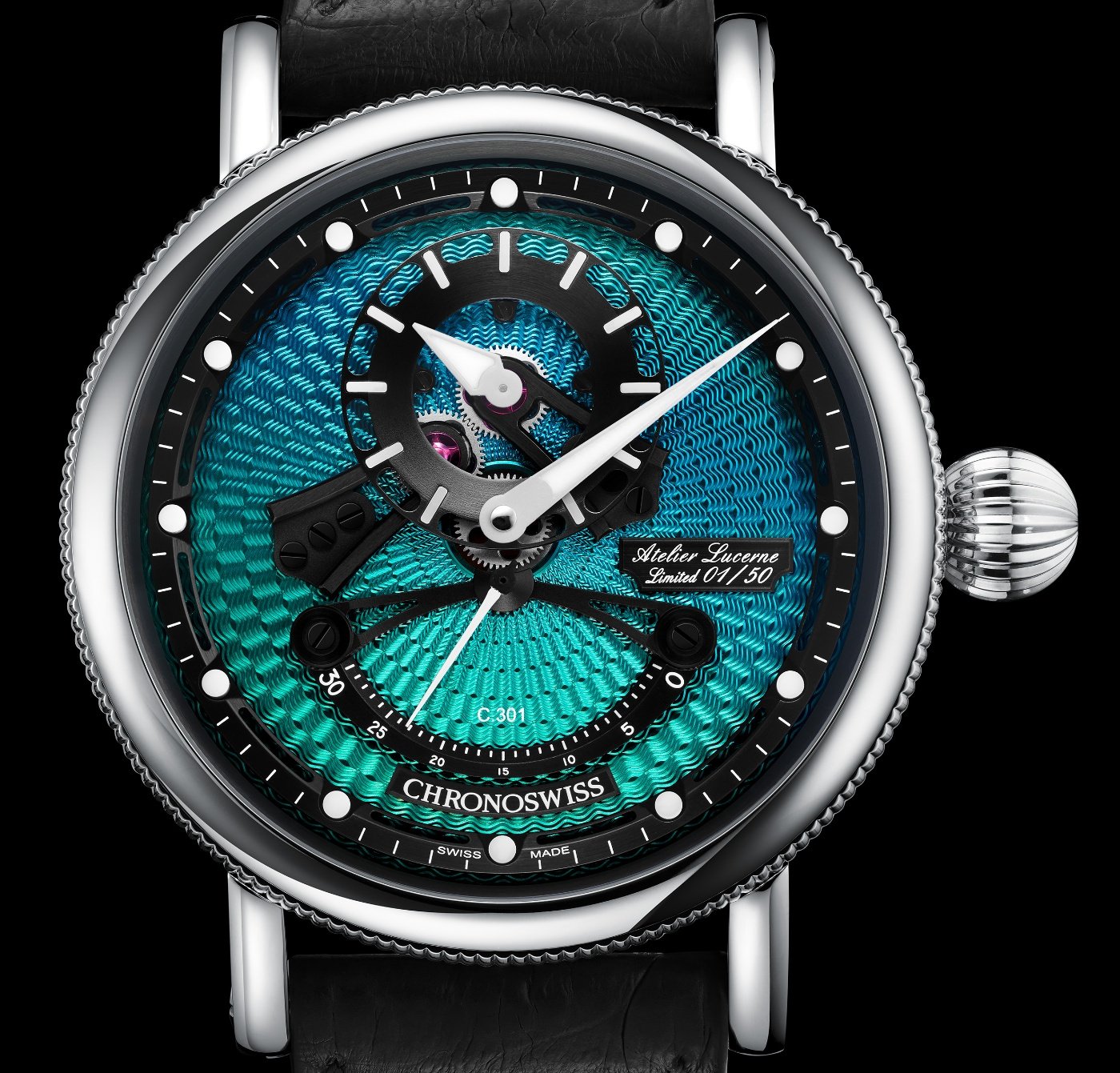 An introduction to the Chronoswiss Open Gear ReSec Paraiba