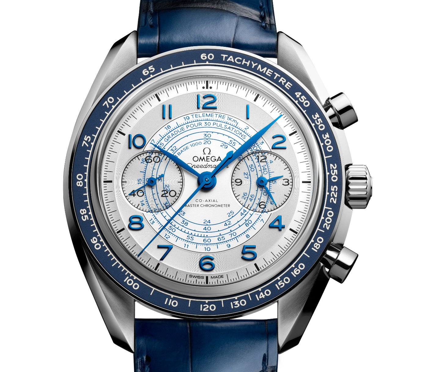 The Omega Speedmaster Chronoscope line makes its mark