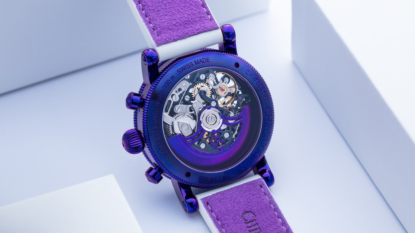 Chronoswiss celebrates 30 years of an icon with the Opus Purple Rain