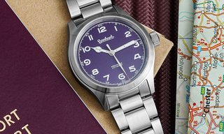Hanhart x Armbanduhren launch Preventor HD12™ «Silk Purple»