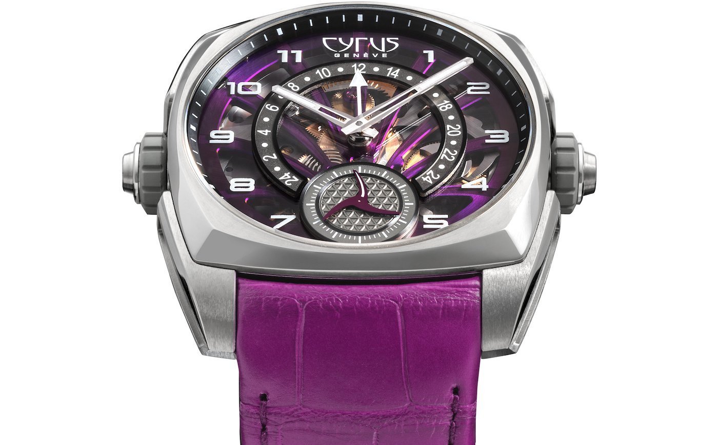 Cyrus Genève adds the Klepcys GMT Retrograde Royal Purple edition