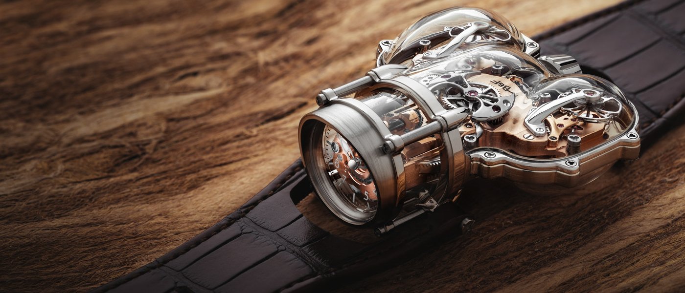 MB&F presents Horological Machine N°9 ‘Sapphire Vision' 