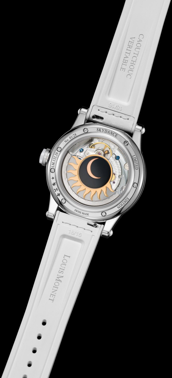 The magical dance of Sun and Moon by Louis Moinet 