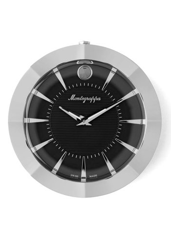 NeroUno Table Clock (90mm Diameter - Black Dial)