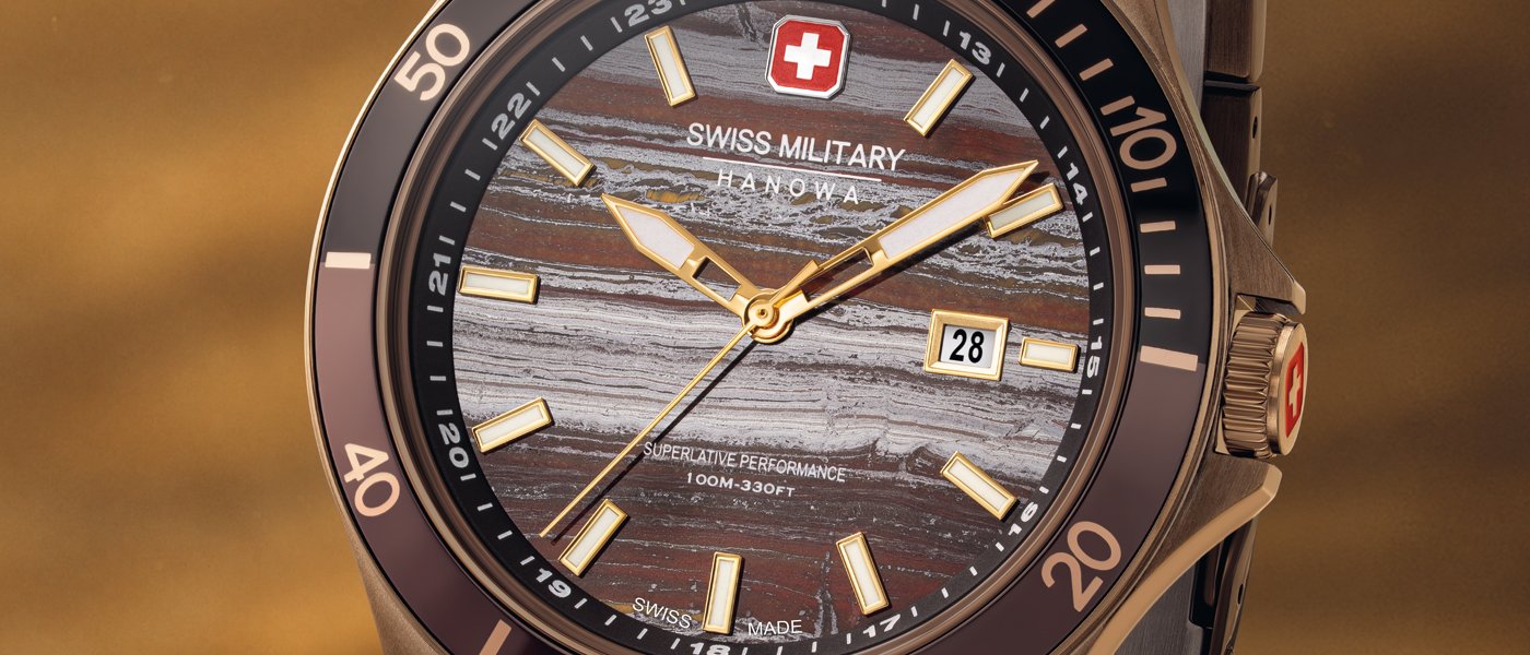 Swiss Military Hanowa Flagship Tiger Iron: a powerful symbol