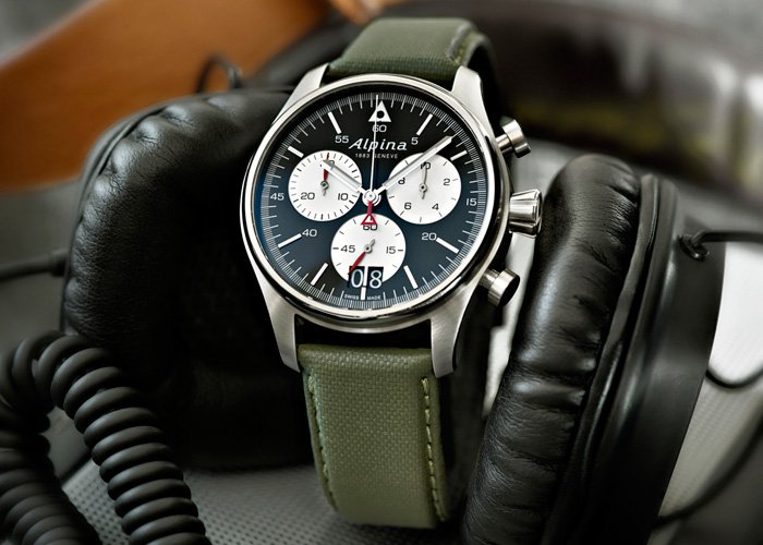 Startimer Pilot Chronograph Big Date by Alpina