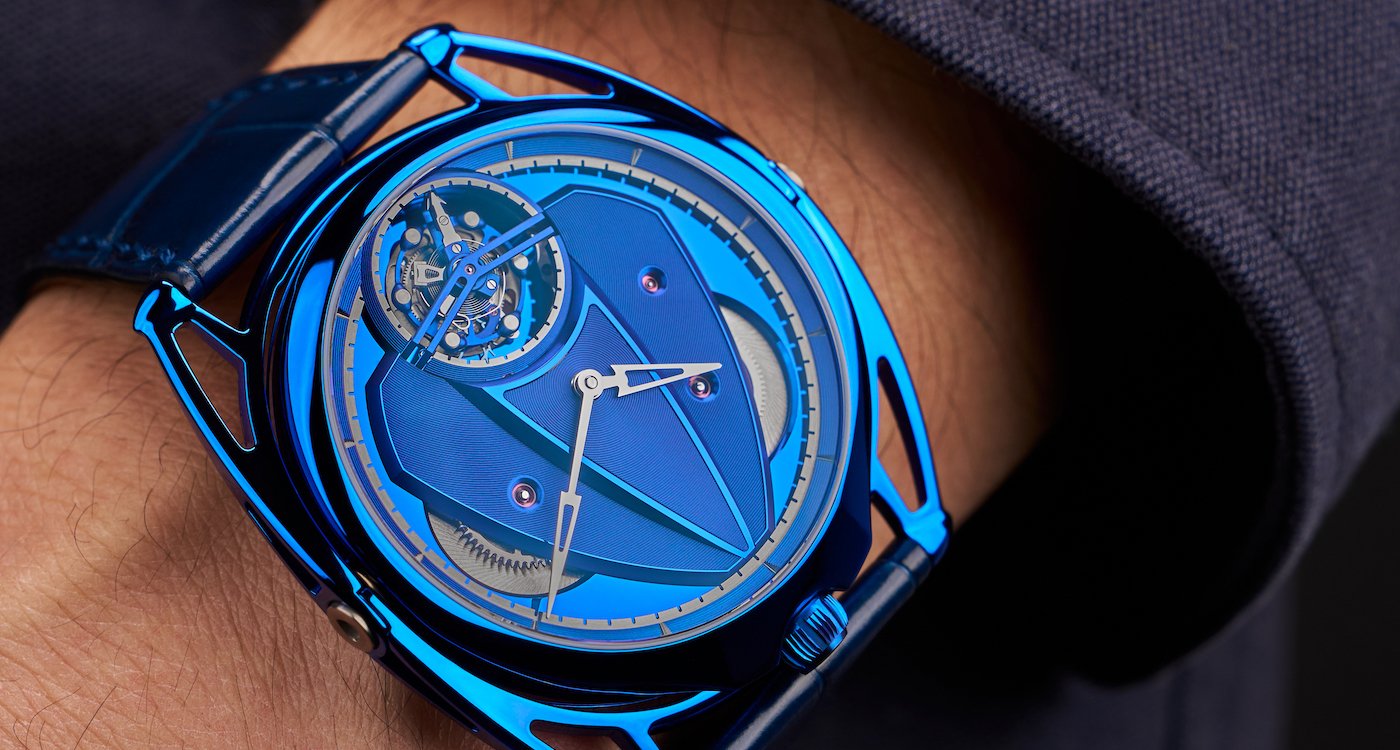 De Bethune celebrates its favourite colour with DB28xs Kind of Blue Tourbillon