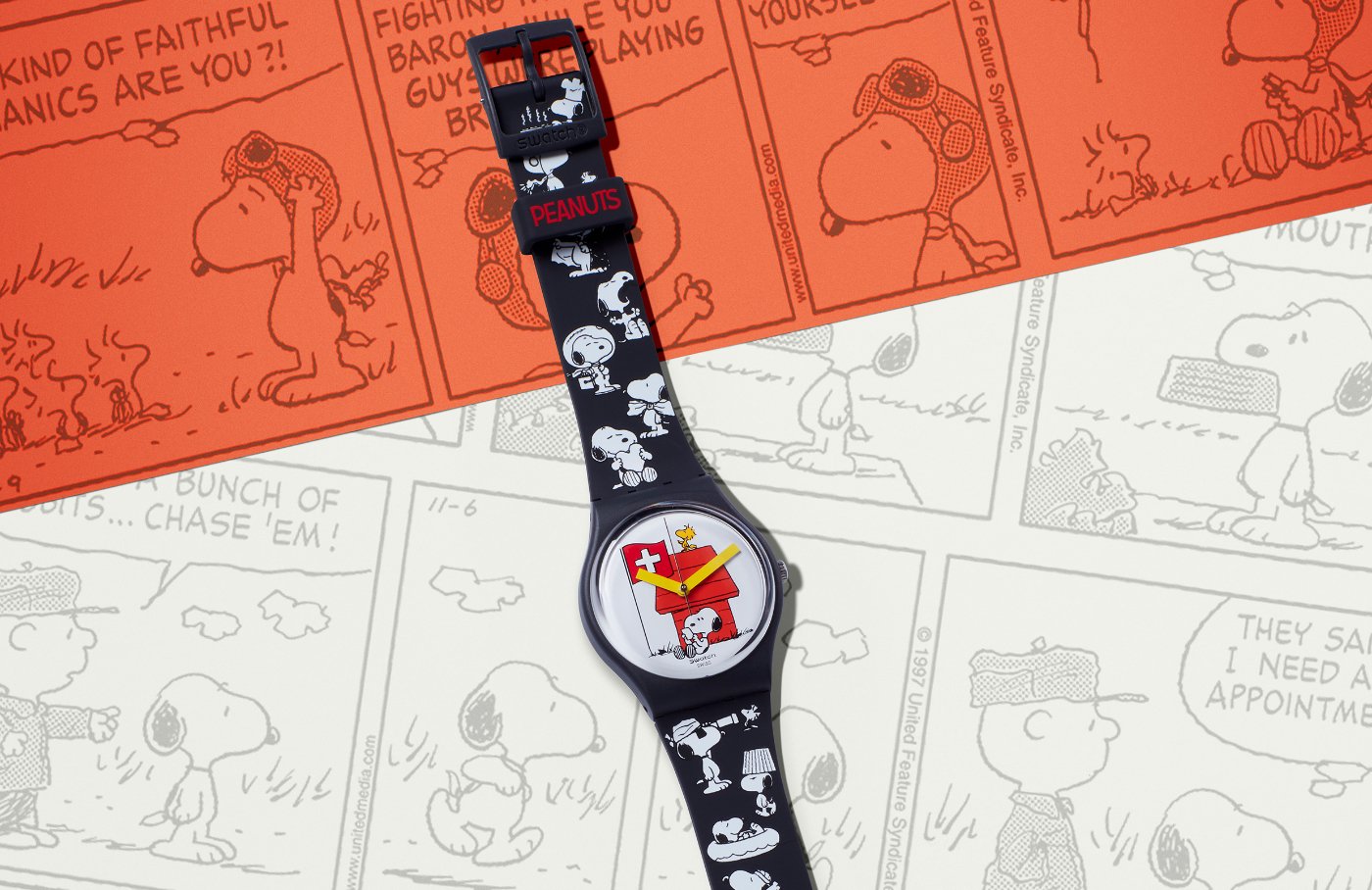 The Gang's all here: Swatch x Peanuts Collection