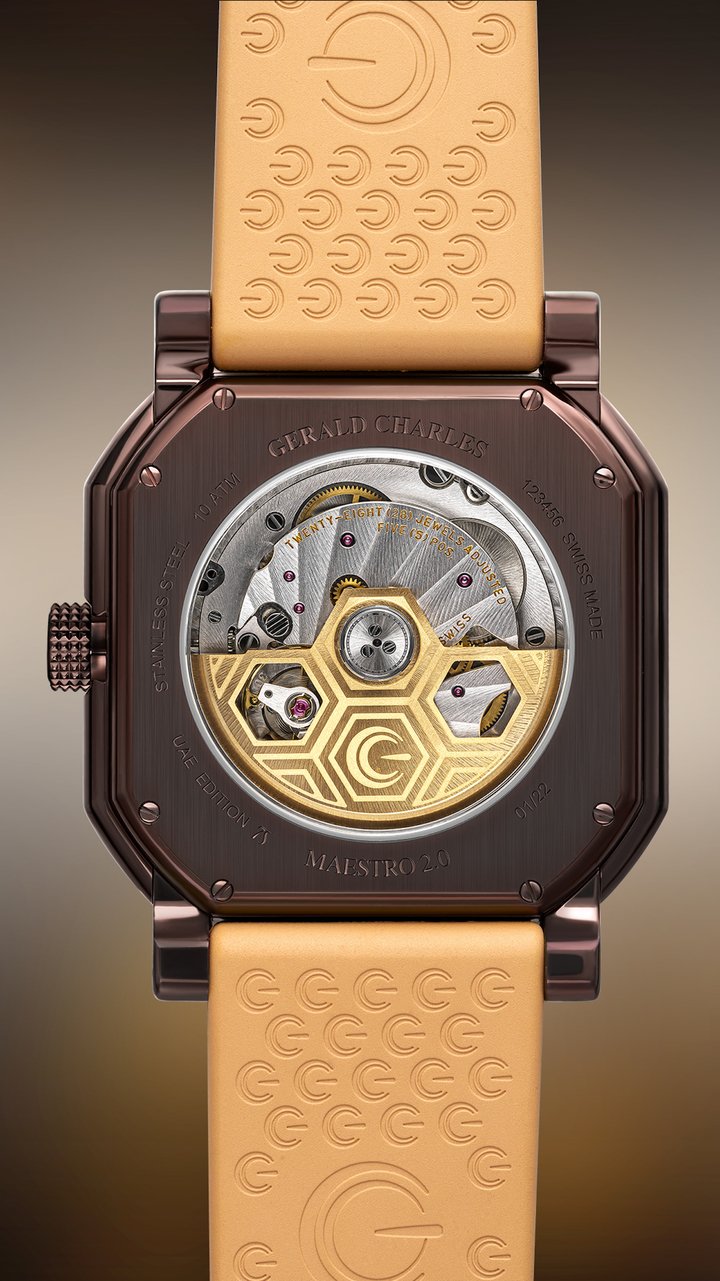 Ahmed Seddiqi and Gerald Charles unveil the Maestro ‘Tiger's Eye' Limited Edition