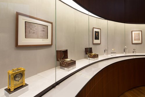 The Breguet museum at the Breguet store in Xintiandi, Shanghai