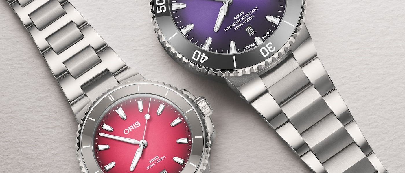 Oris adds new Aquis Date models to the Taste of Summer collection
