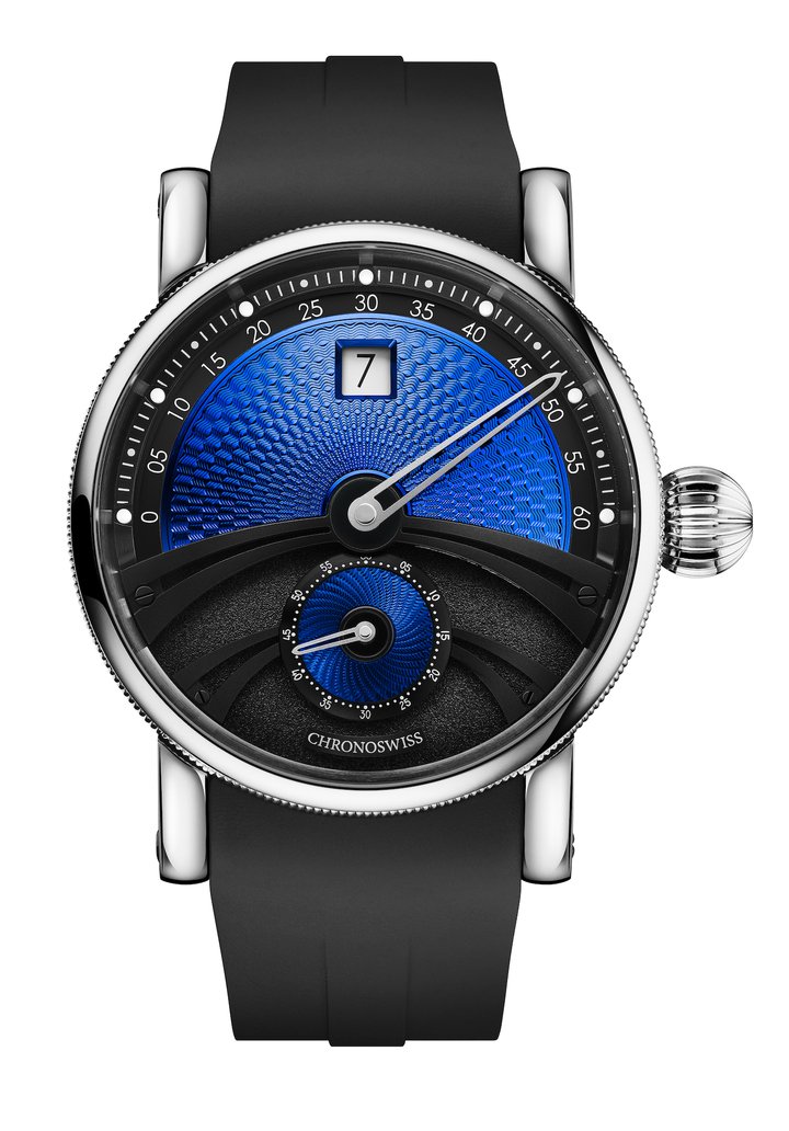 Chronoswiss presents the Delphis Sapphire Limited Edition