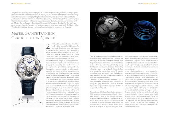 Jaeger-LeCoultre Special - Master Grande Tradition Tourbillon Cylindrique à Quantième Perpétuel Jubilee