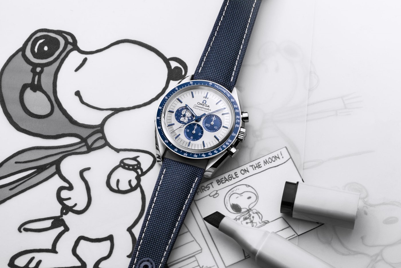 Omega Speedmaster “Silver Snoopy Award” 50th Anniversary