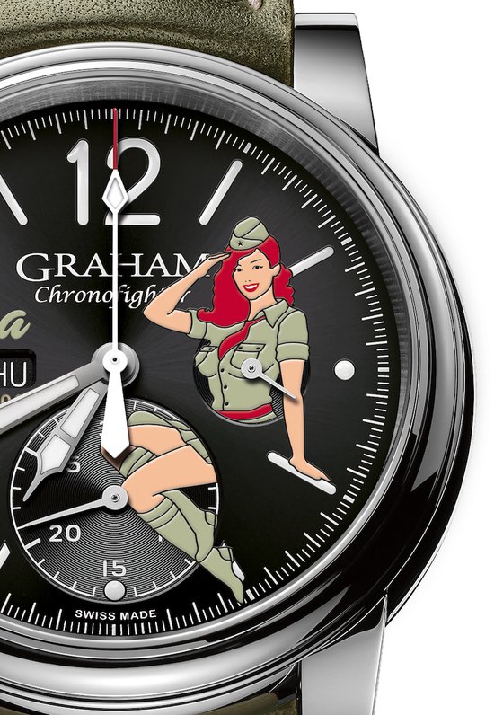 Graham gets nostalgic with the Chronofighter Vintage Nose Art