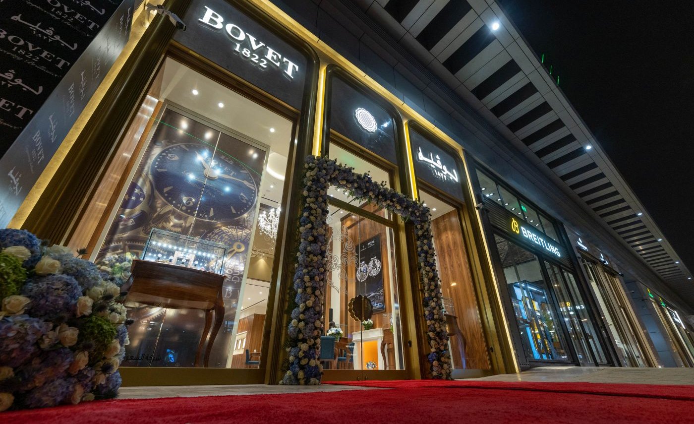 A first Bovet boutique in the Kingdom of Saudi Arabia