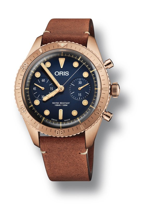 Oris Releases Special Carl Brashear Chronograph in Bronze