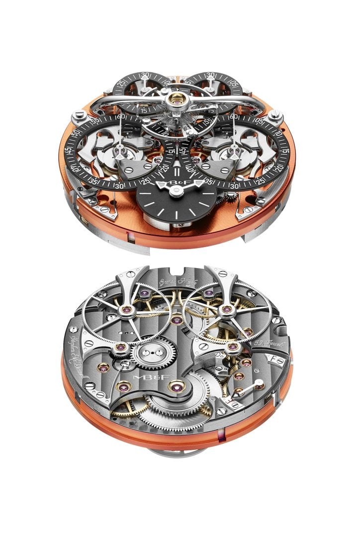 The movement of the LM Sequential EVO by MB&F