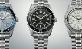 The global debut of three Seiko Prospex Marinemaster mechanical divers