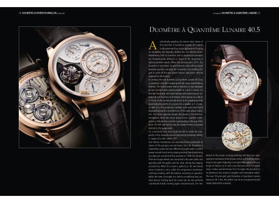 SPECIAL JAEGER-LECOULTRE - Duomètre à Sphérotourbillon