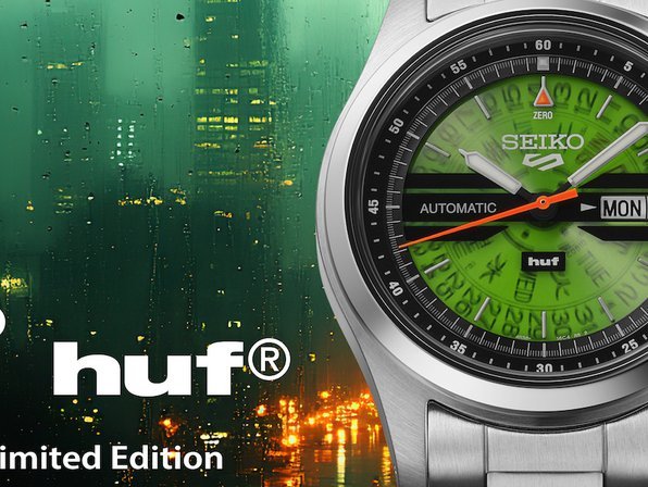 Seiko 5 Sports introduces a limited-edition collaboration model with HUF