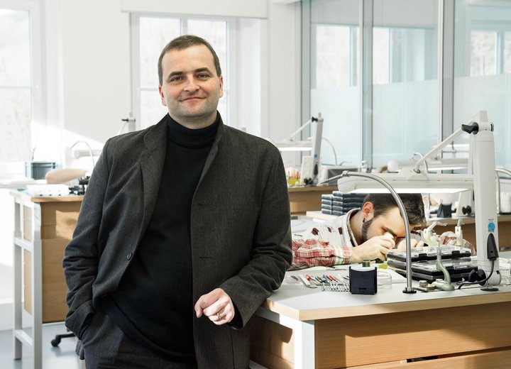 Uwe Ahrendt, managing director of NOMOS Glashütte