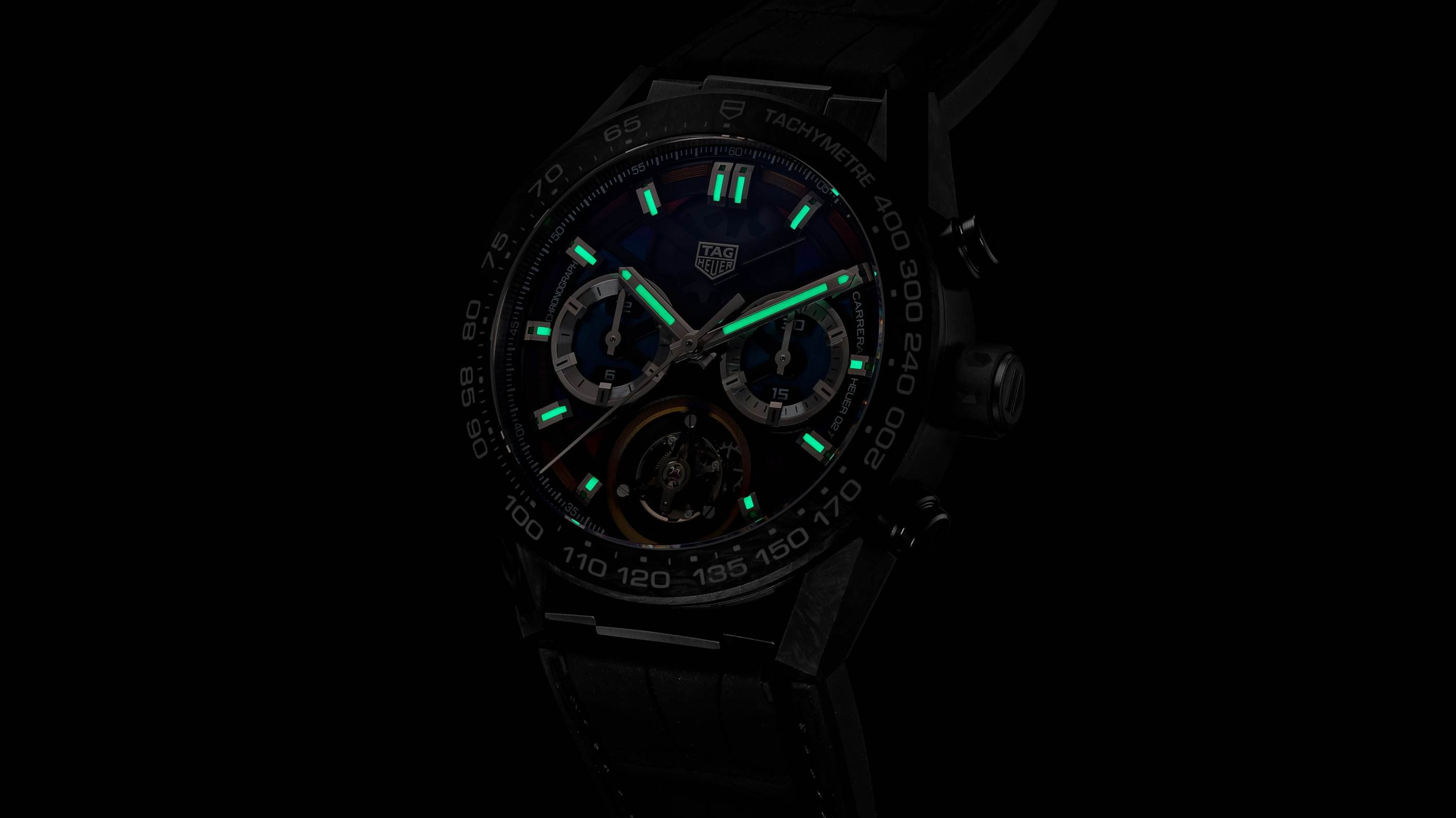 TAG Heuer's new Carrera Chronograph Tourbillon Polychrome