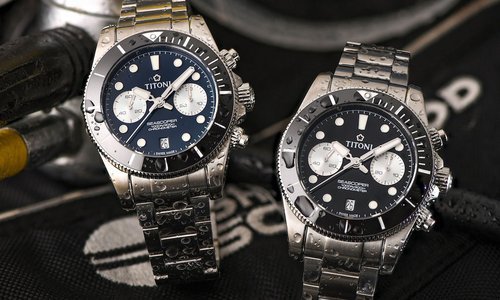 Introducing the Titoni Seascoper 300 Bi-Compax Chronograph