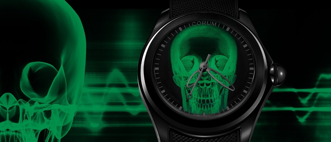 Corum launches an X Ray version of its Bubble watch