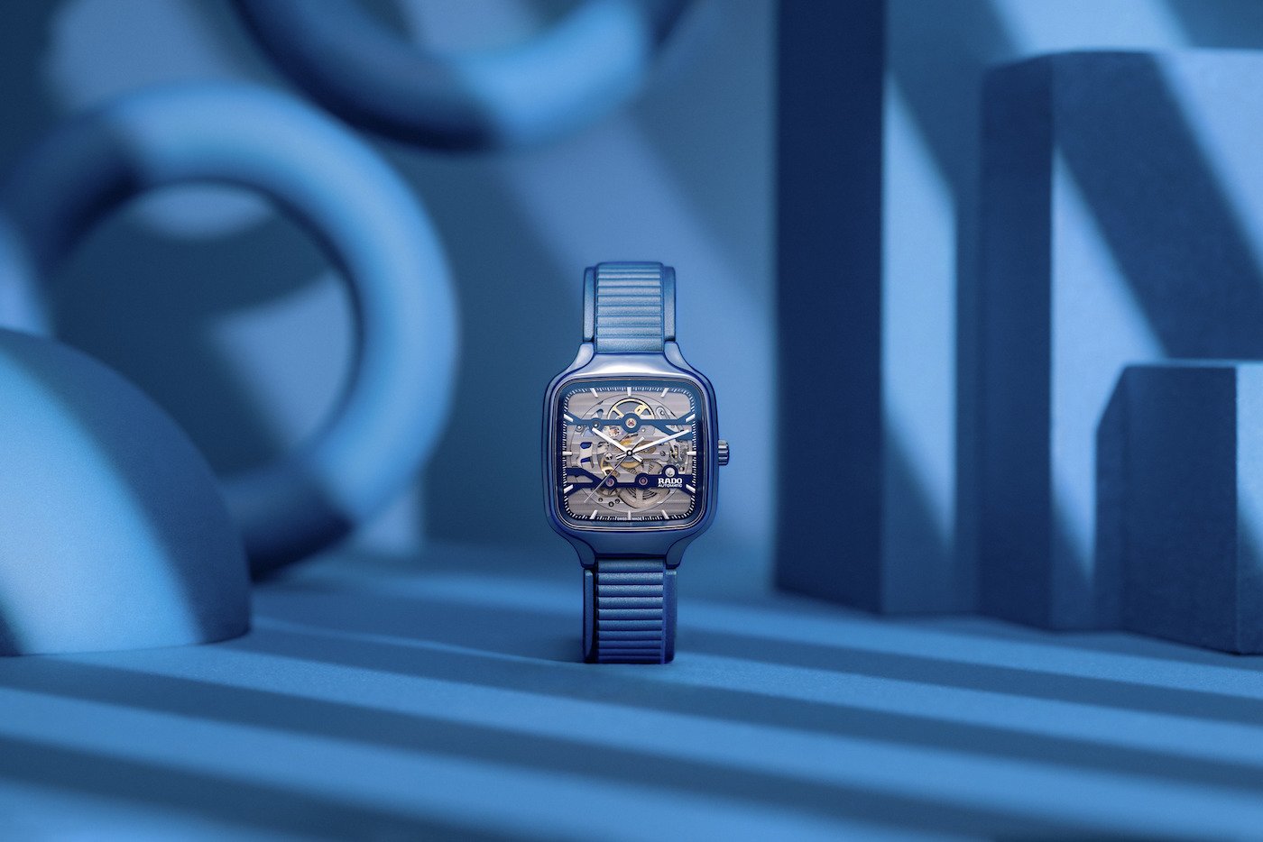 Rado adds shades of blue to its two favourite skeletons