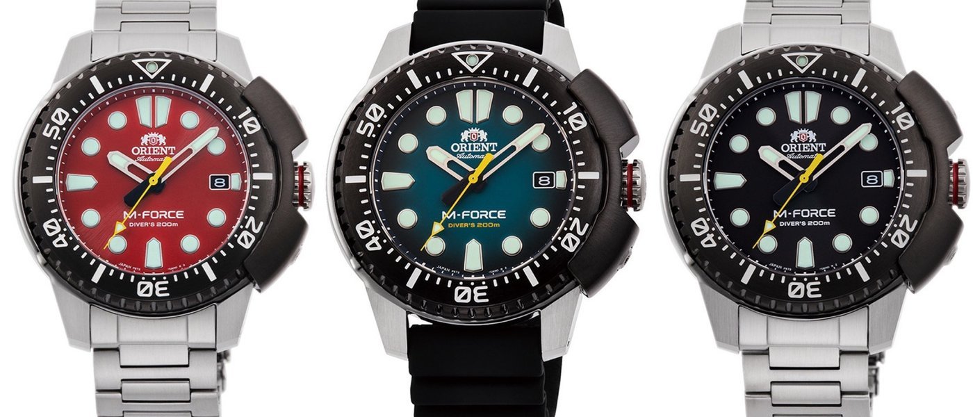 Orient revives the M-Force Sports collection