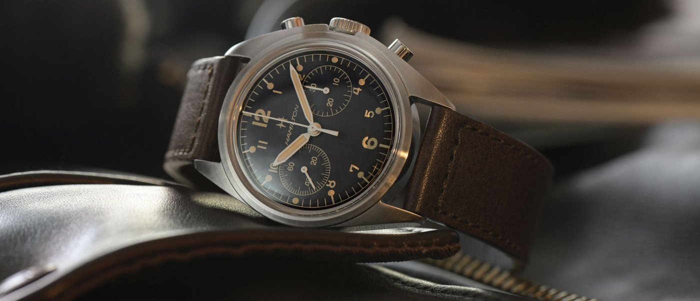 Hamilton's new Khaki Pilot Pioneer Mechanical Chronograph