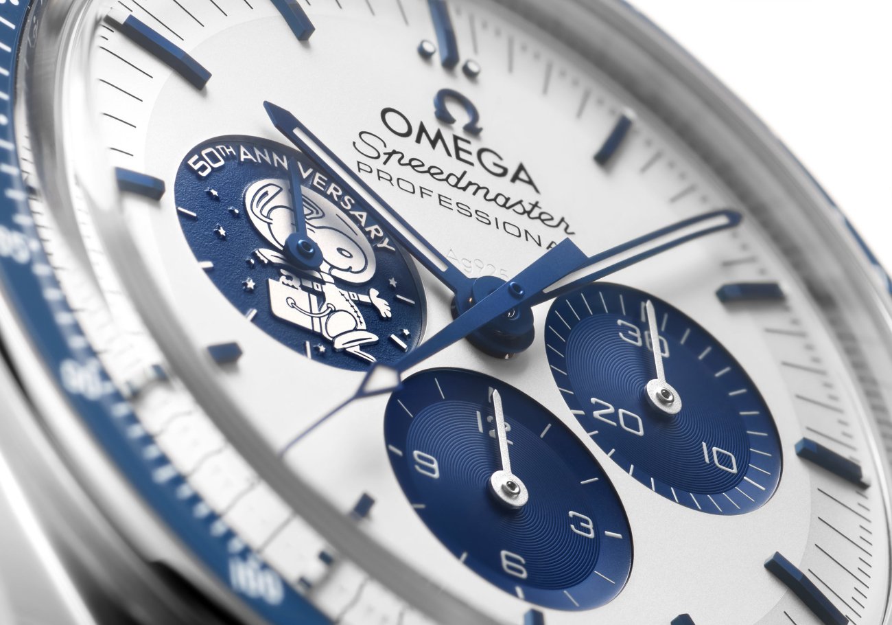 Omega Speedmaster “Silver Snoopy Award” 50th Anniversary