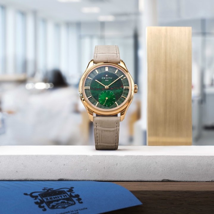Named in tribute to Georges Favre-Jacot, the G.F.J. was conceived as a contemporary showcase for the Calibre 135, the most awarded observatory chronometer movement in watchmaking history.