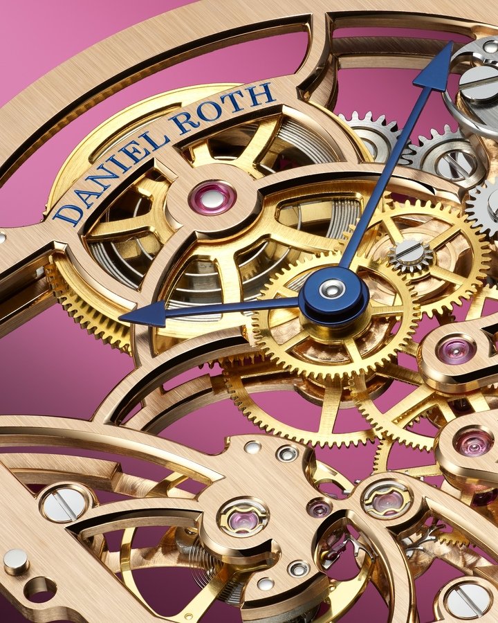 Daniel Roth presents the Extra Plat Rose Gold Skeleton