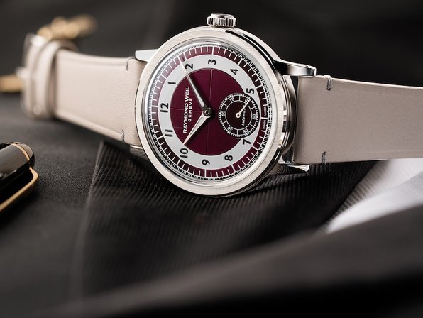 Raymond Weil reinterprets the elegance of Tuxedo dials with the millesime small seconds