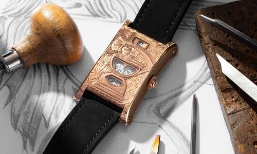 Chronoswiss Neo Digiteur Chronos - time carved in gold