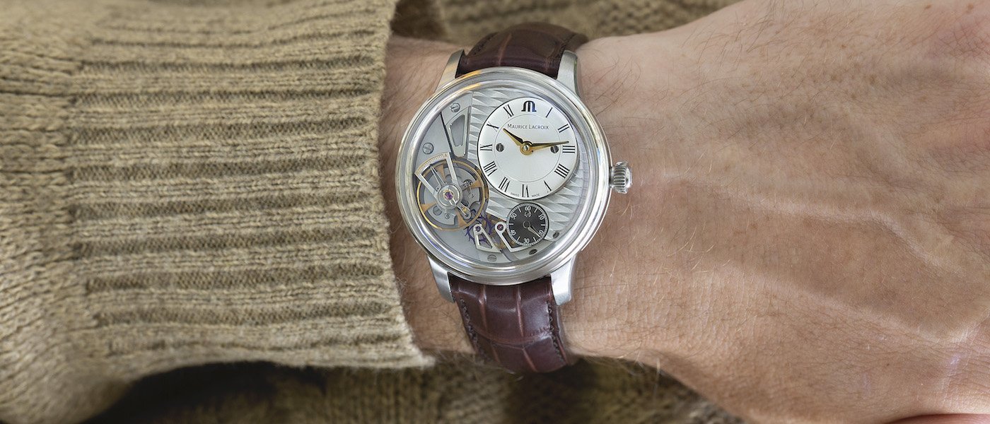 Maurice Lacroix: a new version of the Masterpiece Gravity