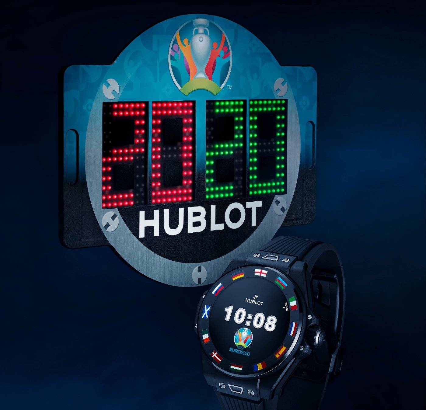 Hublot unveils the Big Bang e UEFA EURO 2020™